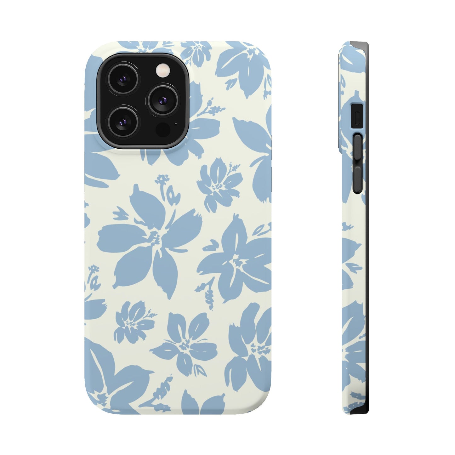 Floral Magnetic Tough Case - Stylish Protection for Your Phone