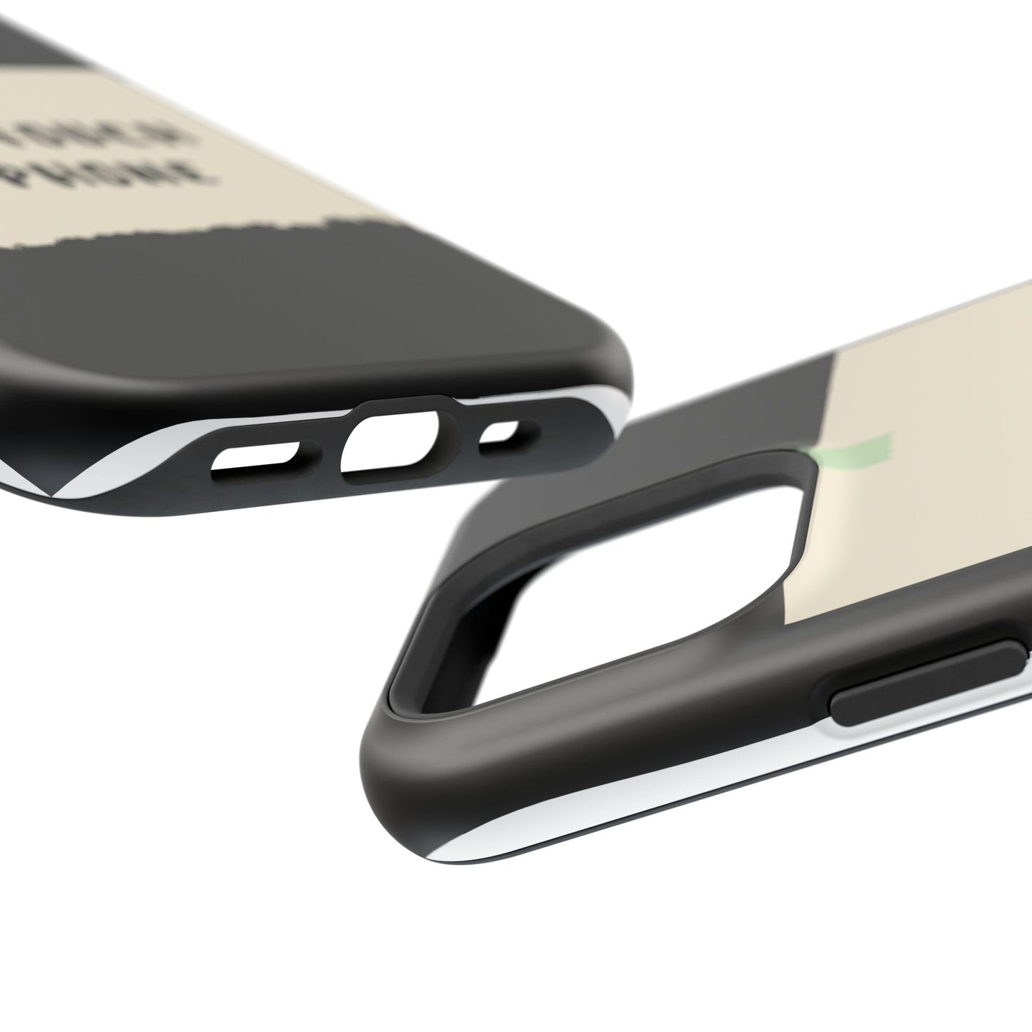 Funny Phone Case - Don't Touch My Phone Magnetic Tough Case