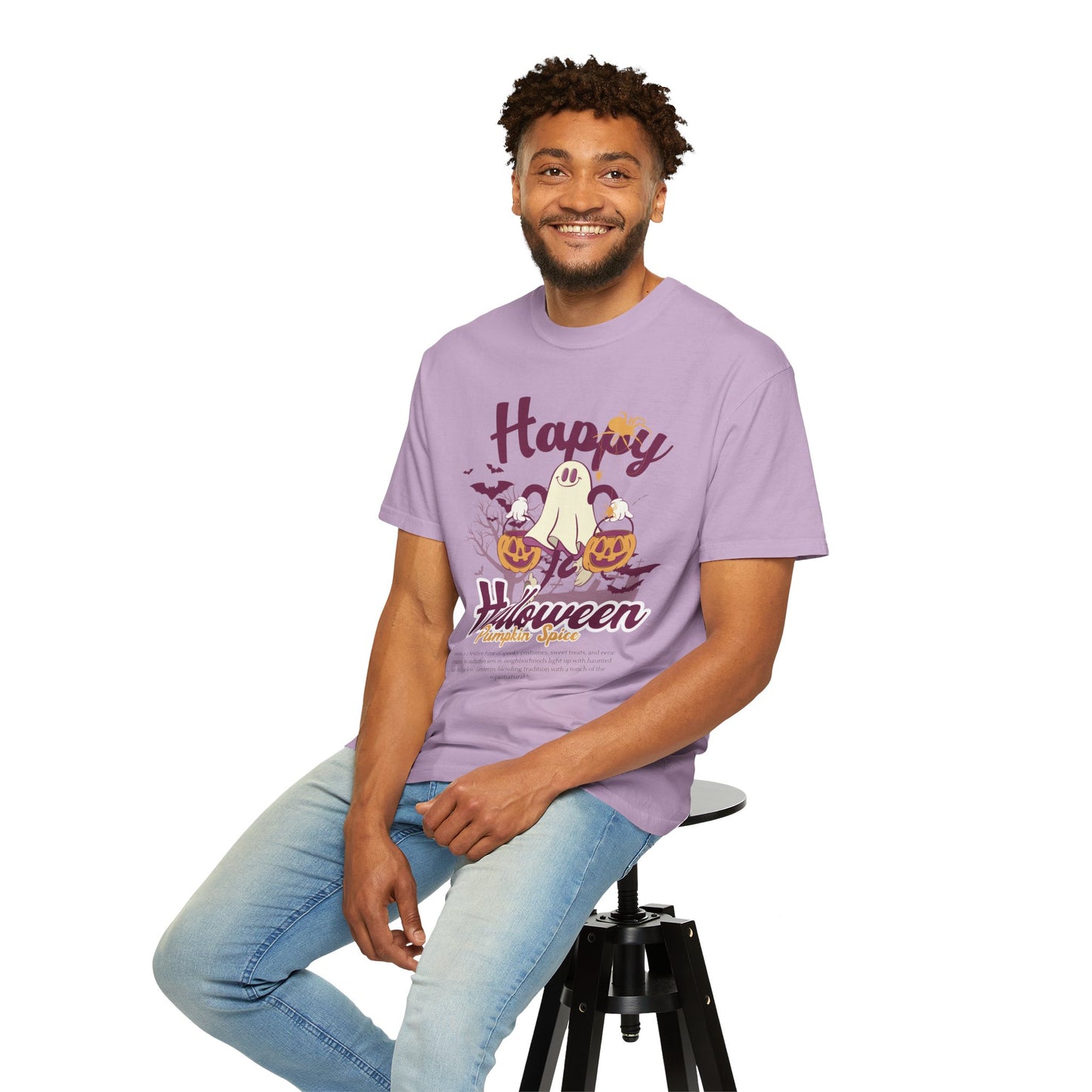 Halloween Themed Unisex T-Shirt, Perfect for Fall Celebrations, Trick-or-Treat, Halloween Party Wear, Cozy Autumn Vibes, Gift Idea