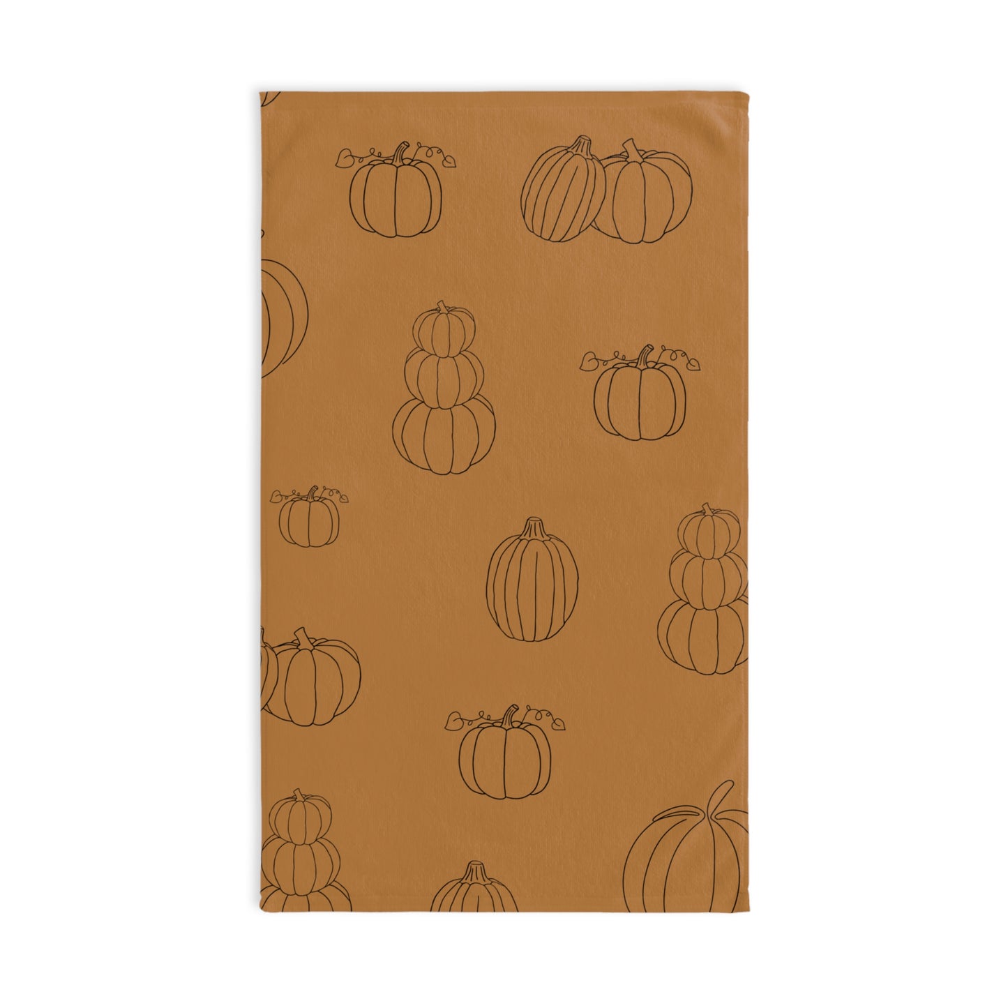 Autumn Pumpkin Hand Towel, Fall Kitchen Decor, Thanksgiving Gift, Pumpkin Lover's Towel, Seasonal Home Accessory