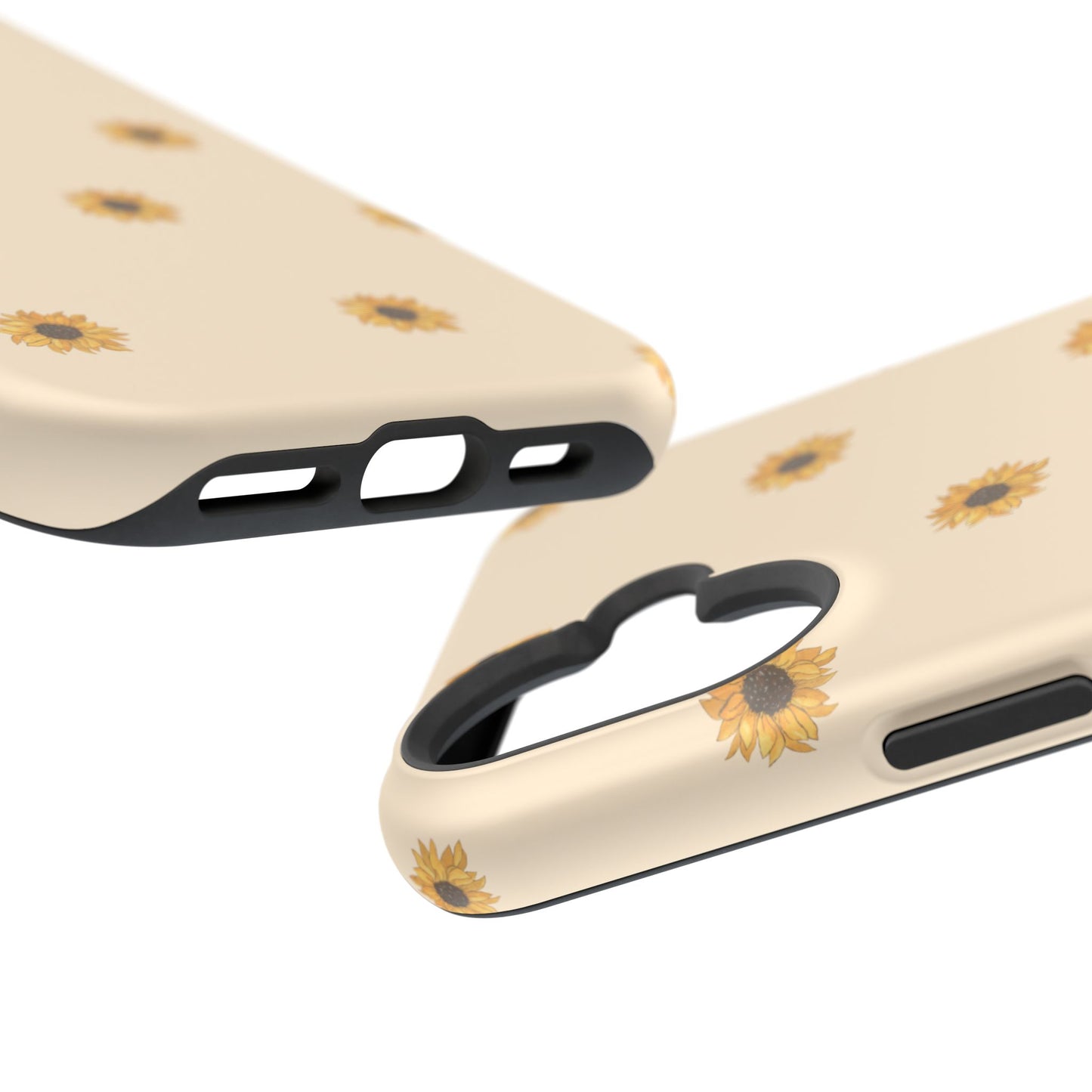 Sunflower Magnetic Tough Cases for Stylish Protection, Floral Phone Cases, Unique Gift for Her, Summer Vibes, Trendy Accessories,