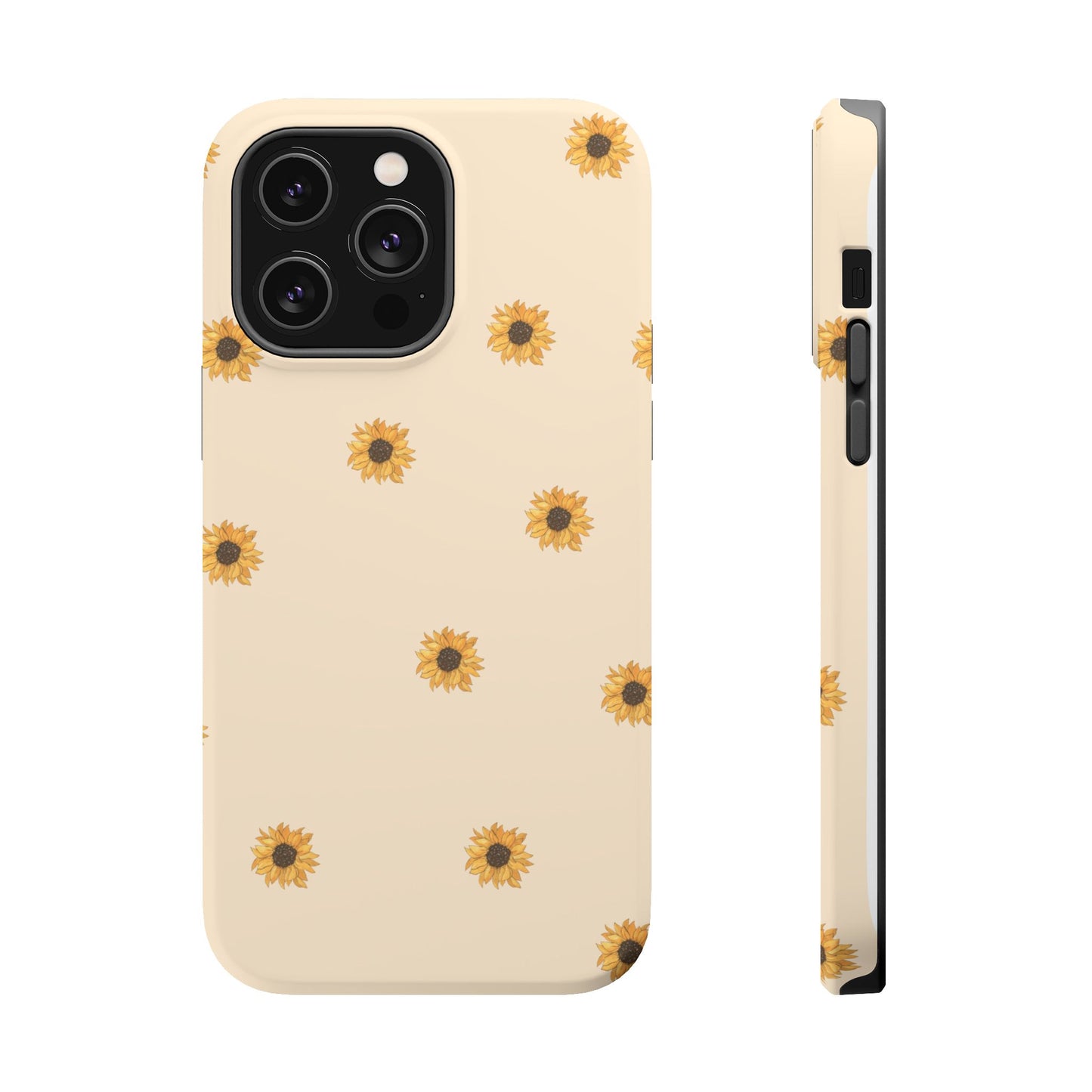 Sunflower Magnetic Tough Cases for Stylish Protection, Floral Phone Cases, Unique Gift for Her, Summer Vibes, Trendy Accessories,