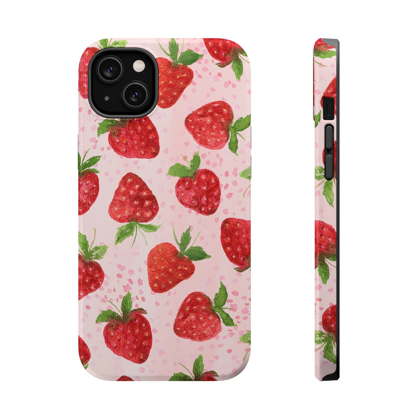 Strawberry Magnetic Phone Case - Durable & Stylish