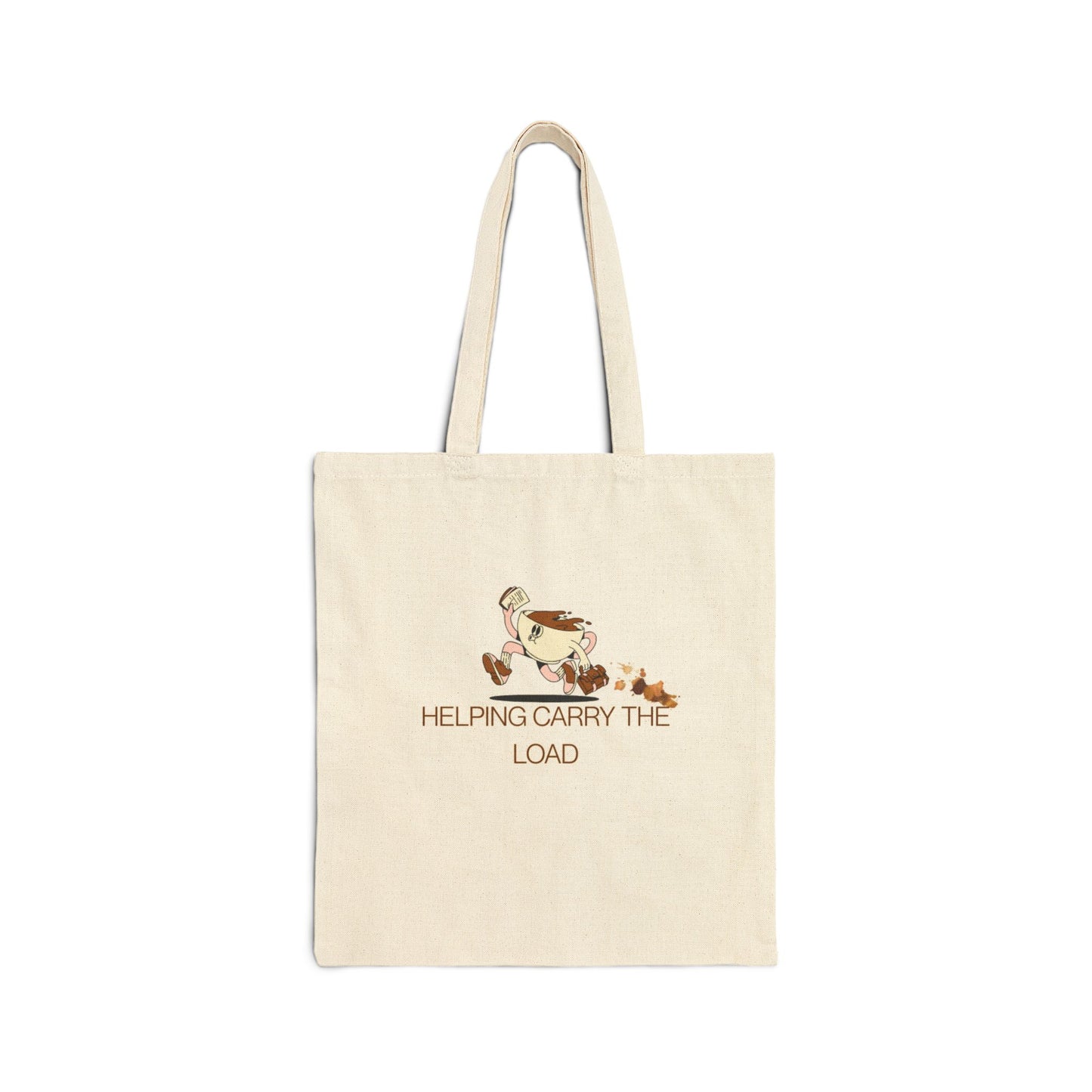 Eco-Friendly Cotton Tote Bag - "Helping Carry The Load"