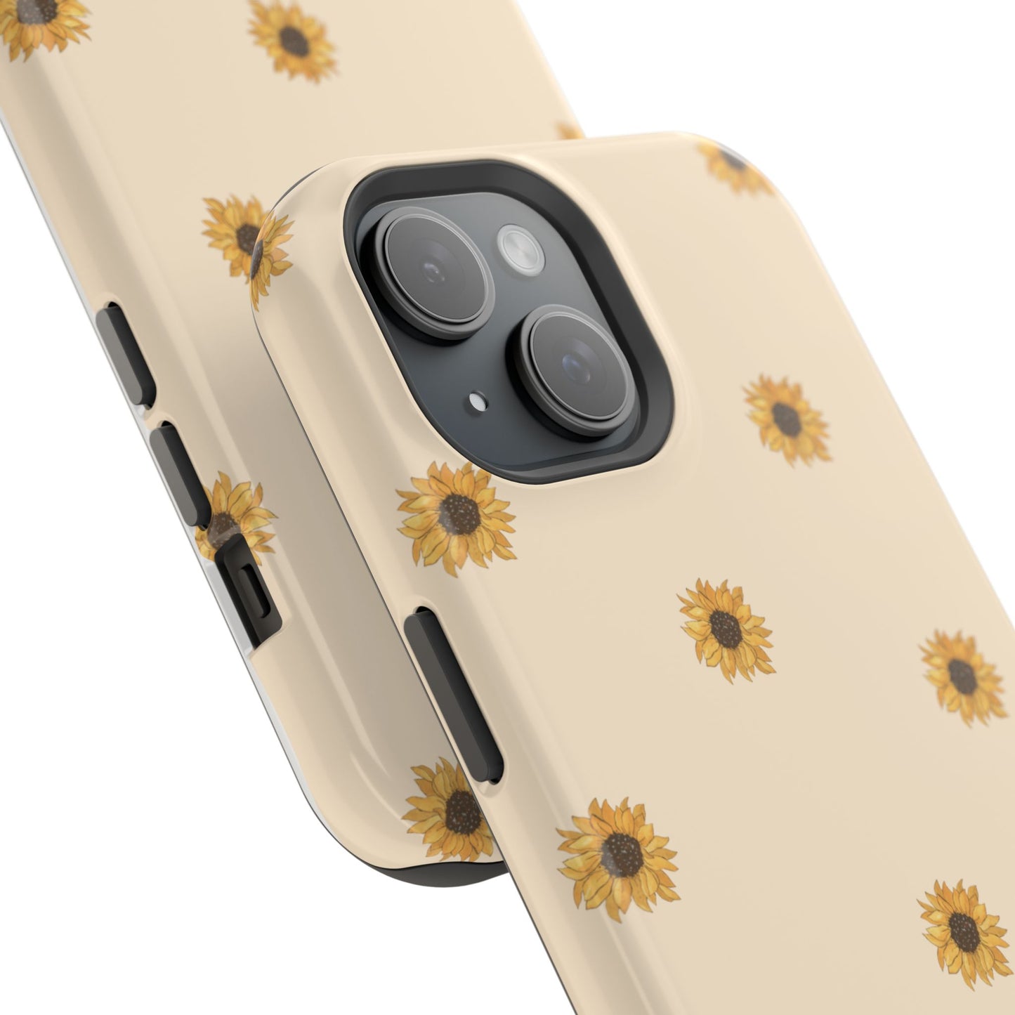 Sunflower Magnetic Tough Cases for Stylish Protection, Floral Phone Cases, Unique Gift for Her, Summer Vibes, Trendy Accessories,