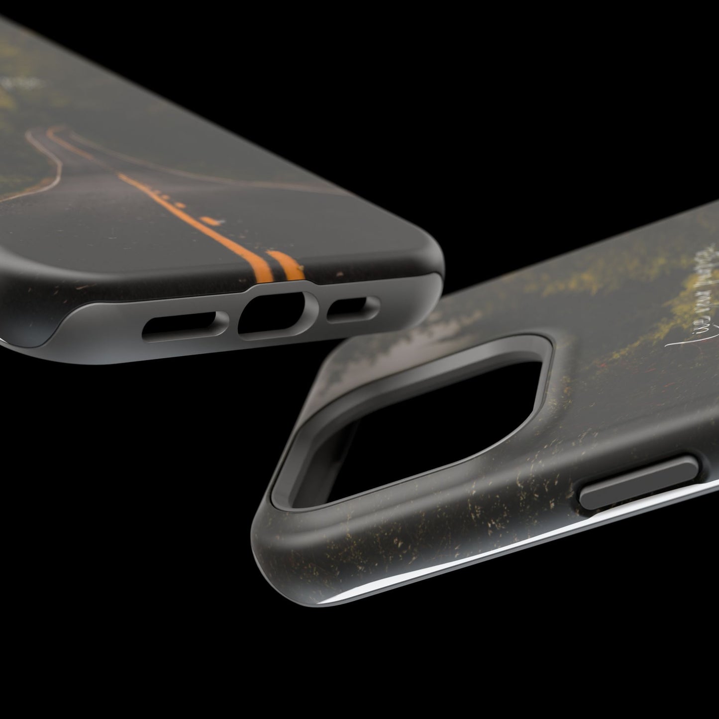 Inspirational Magnetic Tough Case - 'Live Your Purpose' Nature Design for iPhone