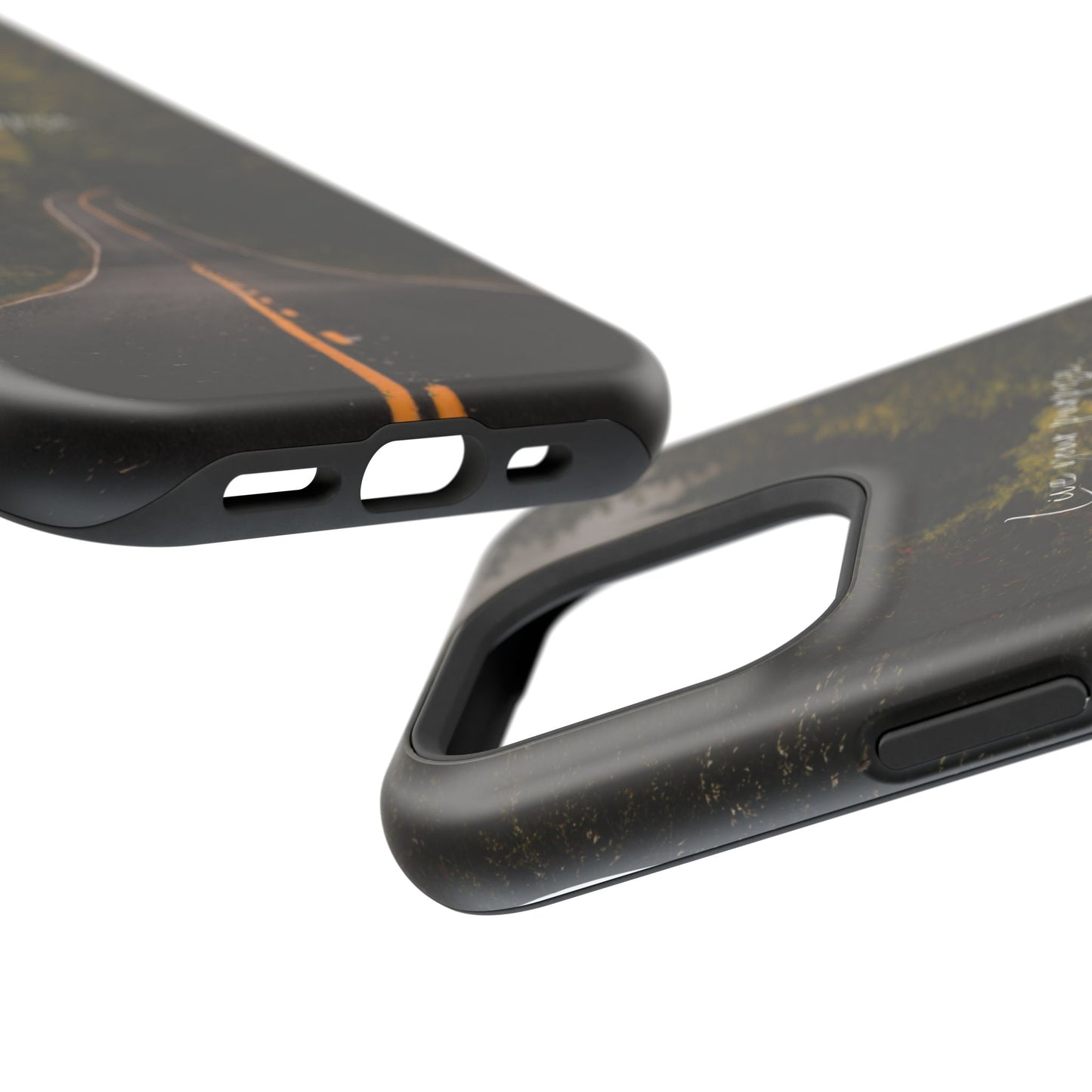 Inspirational Magnetic Tough Case - 'Live Your Purpose' Nature Design for iPhone