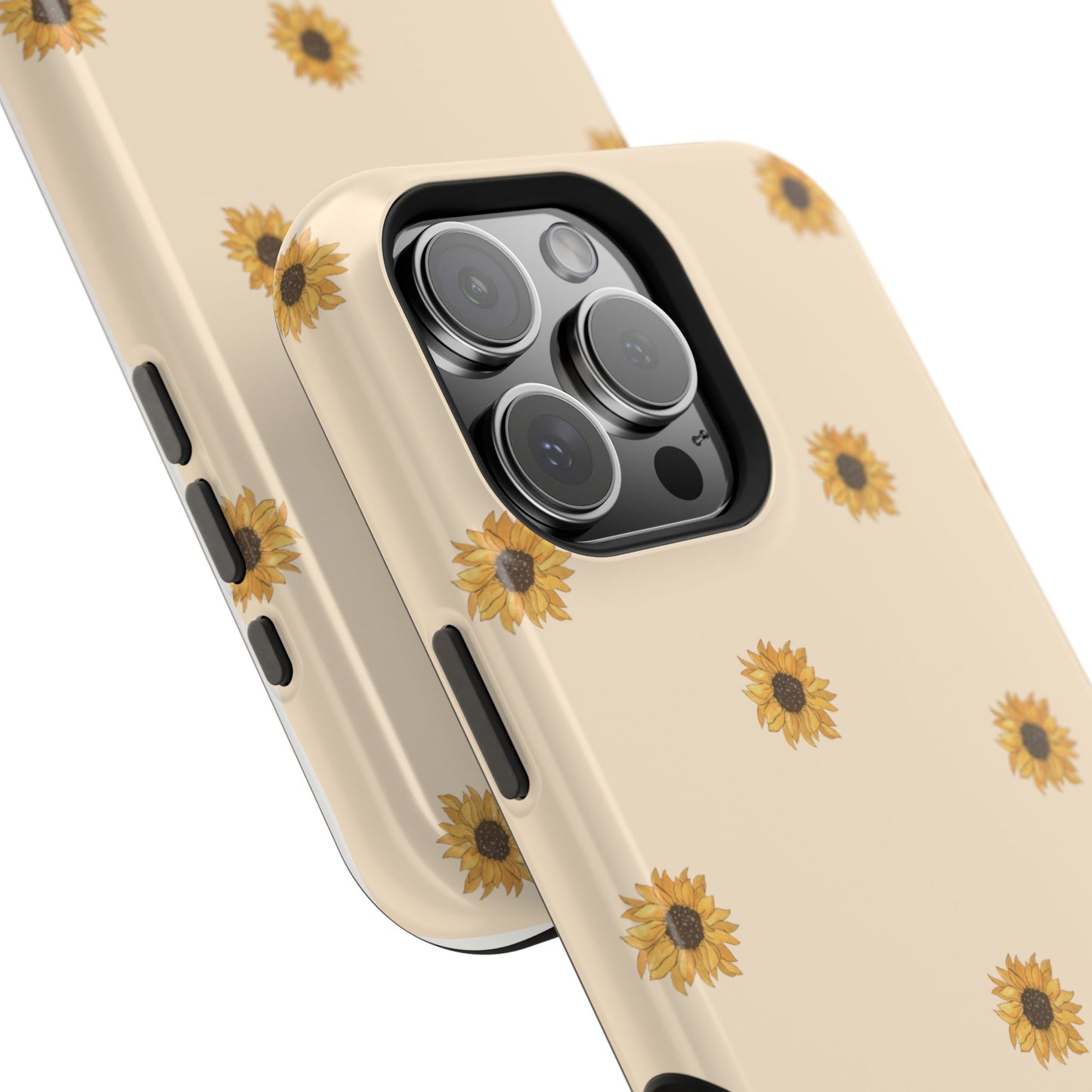 Sunflower Magnetic Tough Cases for Stylish Protection, Floral Phone Cases, Unique Gift for Her, Summer Vibes, Trendy Accessories,