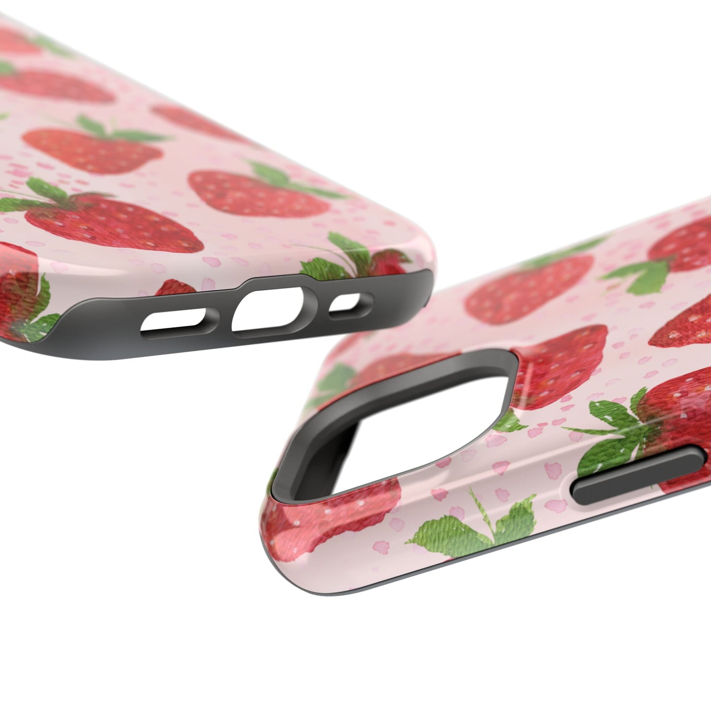 Strawberry Magnetic Phone Case - Durable & Stylish