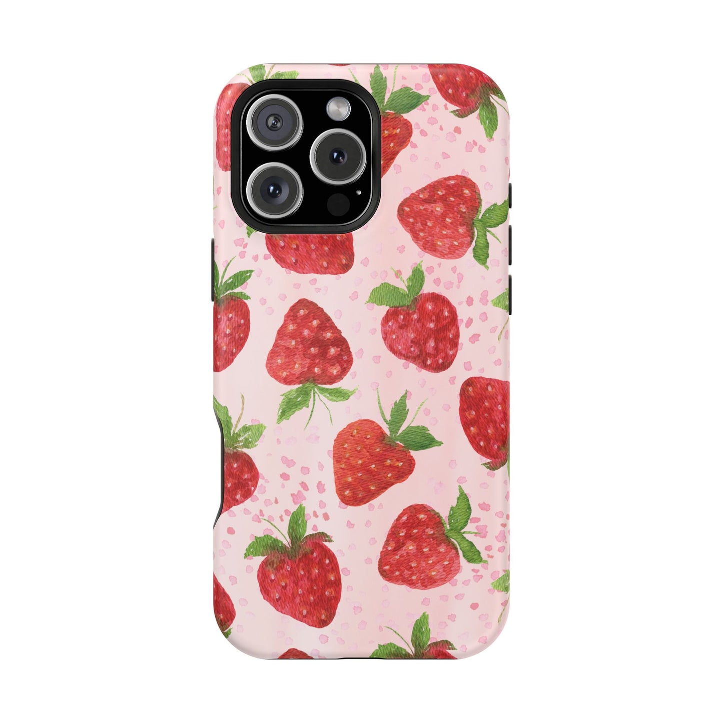 Strawberry Magnetic Phone Case - Durable & Stylish