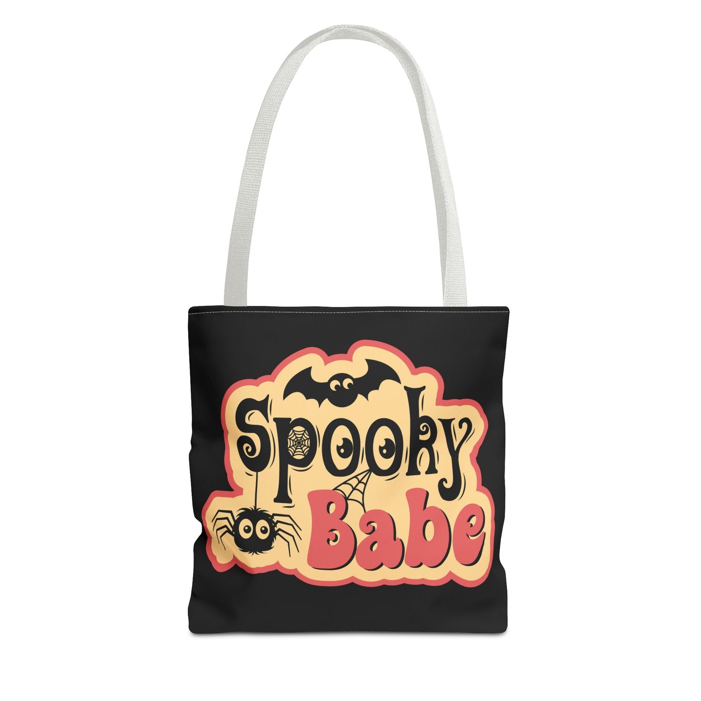 Spooky Babe Tote Bag | Halloween Shopper, Gift Bag, Eco-Friendly, Trick or Treat Bag, Halloween Decor