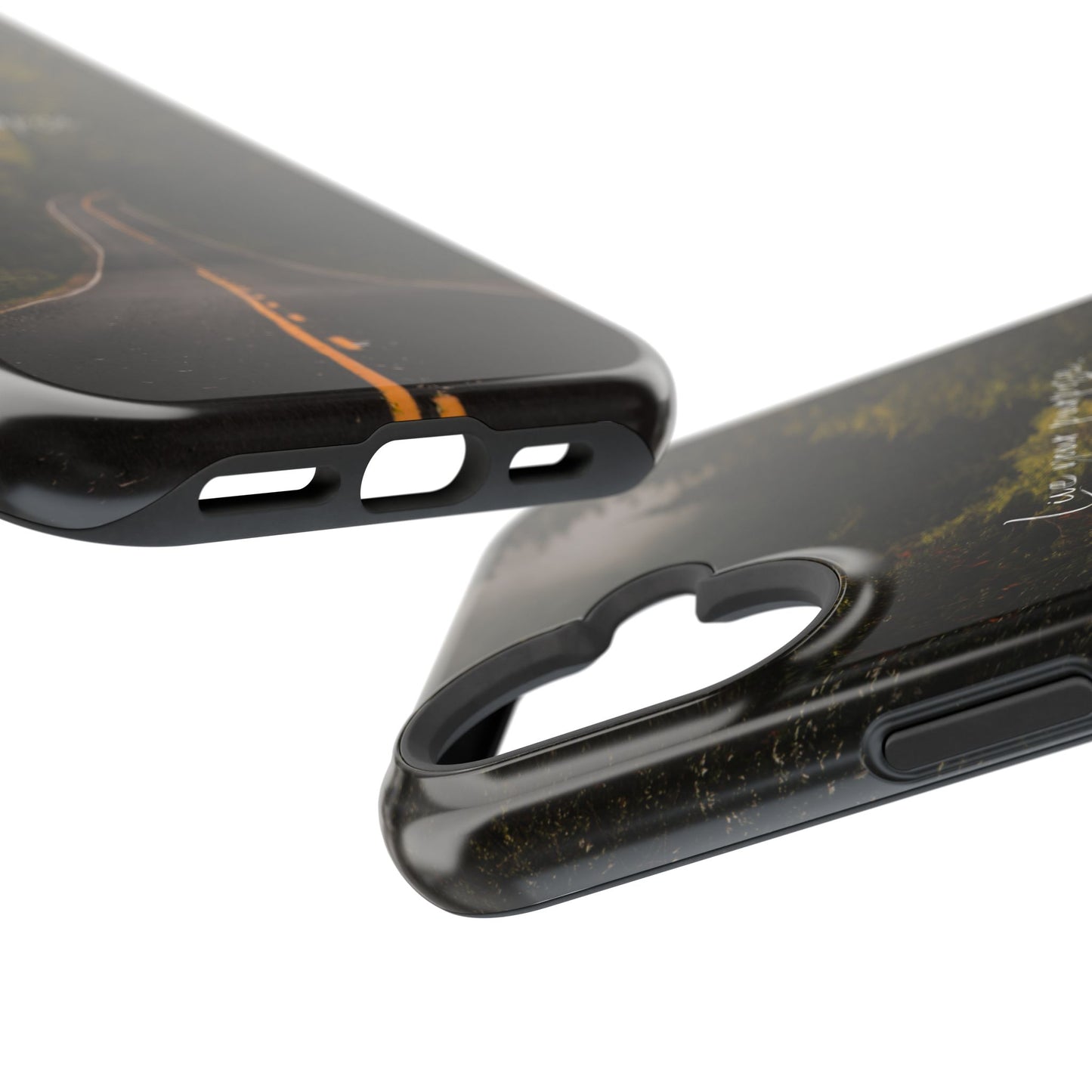 Inspirational Magnetic Tough Case - 'Live Your Purpose' Nature Design for iPhone