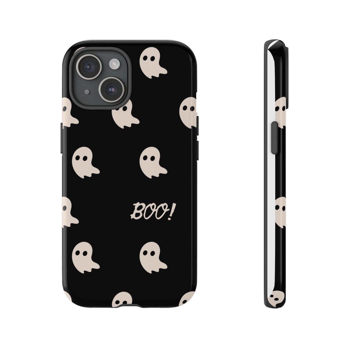 Ghost Pattern Phone Case - Halloween Accessory, Spooky Decor, Gift Idea, Cute Ghosts, Fun Case for All Ages