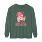 Spook & Chill Long Sleeve T-Shirt, Cozy Fall Fashion, Unisex Graphic Tee, Halloween Outfit, Trendy Gift for Friends