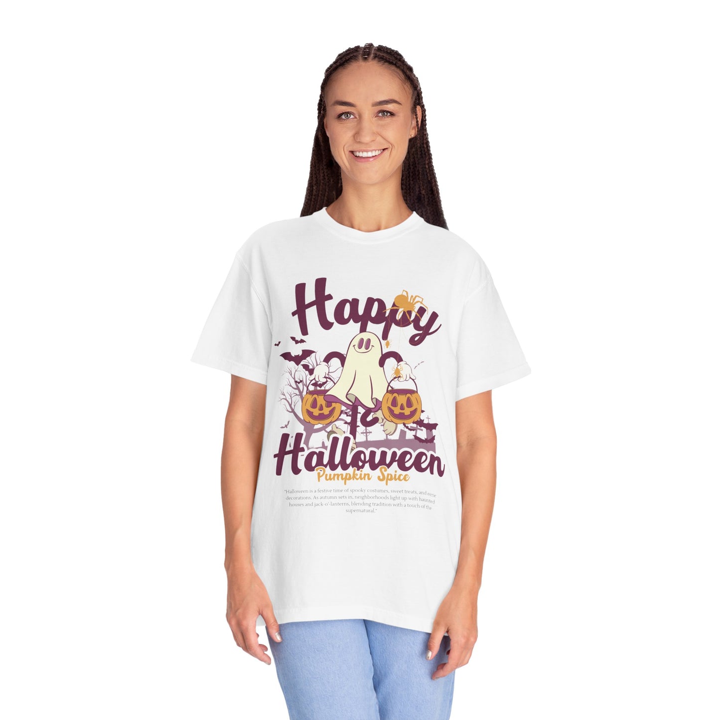 Halloween Themed Unisex T-Shirt, Perfect for Fall Celebrations, Trick-or-Treat, Halloween Party Wear, Cozy Autumn Vibes, Gift Idea