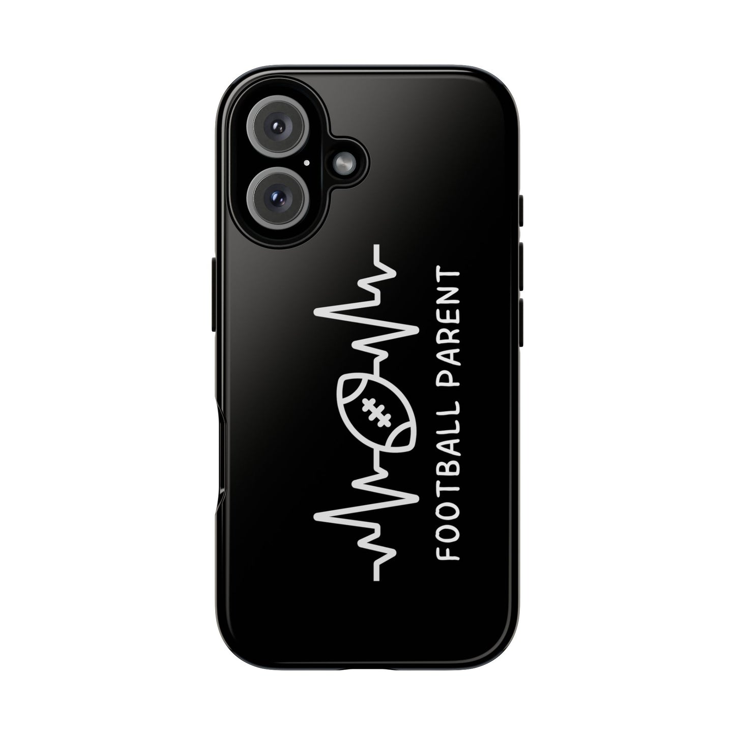 Football Parent Phone Case, Tough Phone Cover for Sports Moms, Unique Sports Gift, Customizable Football Accessory, Game Day Essential