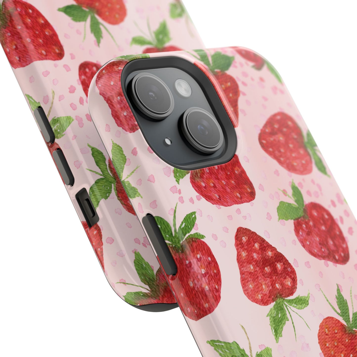 Strawberry Magnetic Phone Case - Durable & Stylish