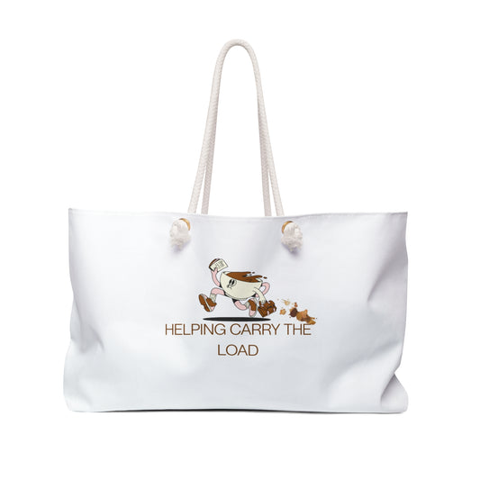 Helping Carry the Load Weekender Bag - Perfect for Travel and Daily Adventures