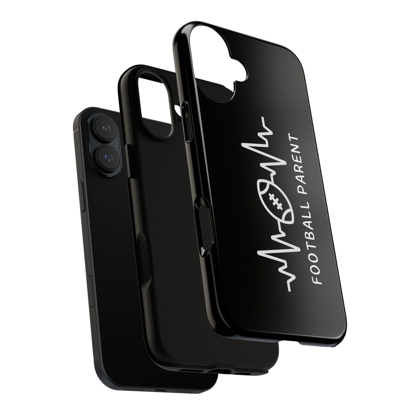 Football Parent Phone Case, Tough Phone Cover for Sports Moms, Unique Sports Gift, Customizable Football Accessory, Game Day Essential