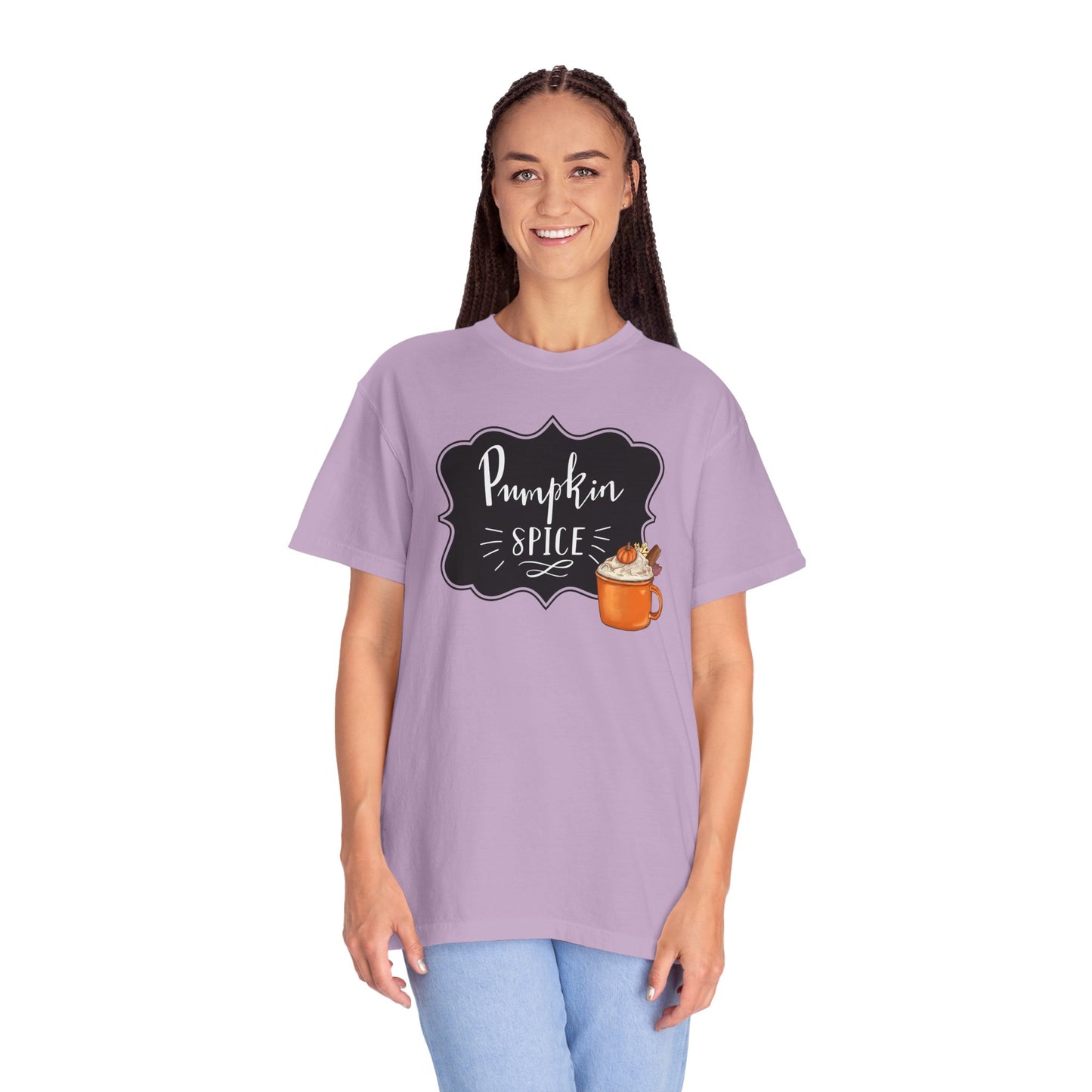 Pumpkin Spice Unisex T-Shirt | Cozy Autumn Tee, Fall Fashion, Holiday Gift, Halloween Shirt, Pumpkin Lovers Apparel