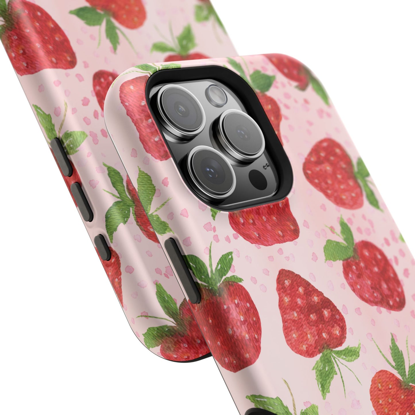 Strawberry Magnetic Phone Case - Durable & Stylish