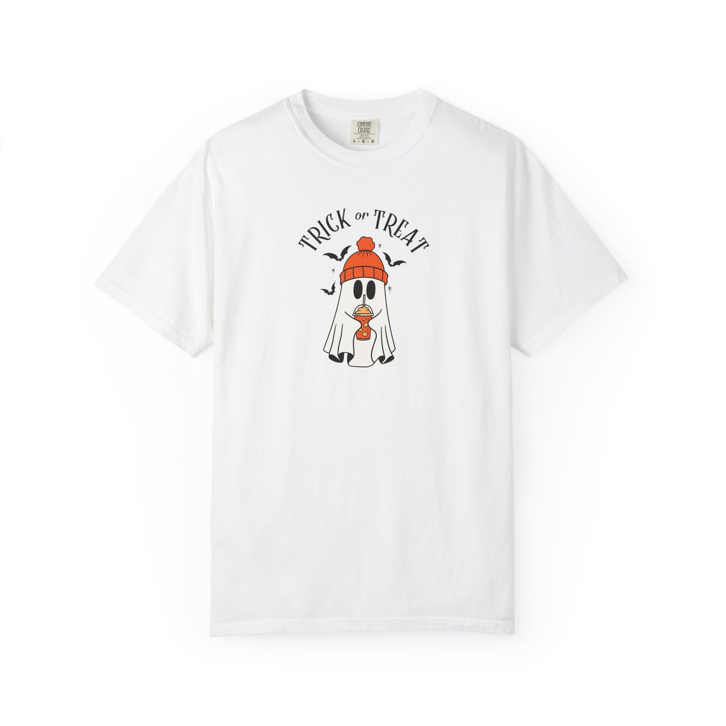 Cute Halloween Ghost T-Shirt, Unisex Halloween Tee, Trick or Treat Shirt, Halloween Gift, Fall Fashion