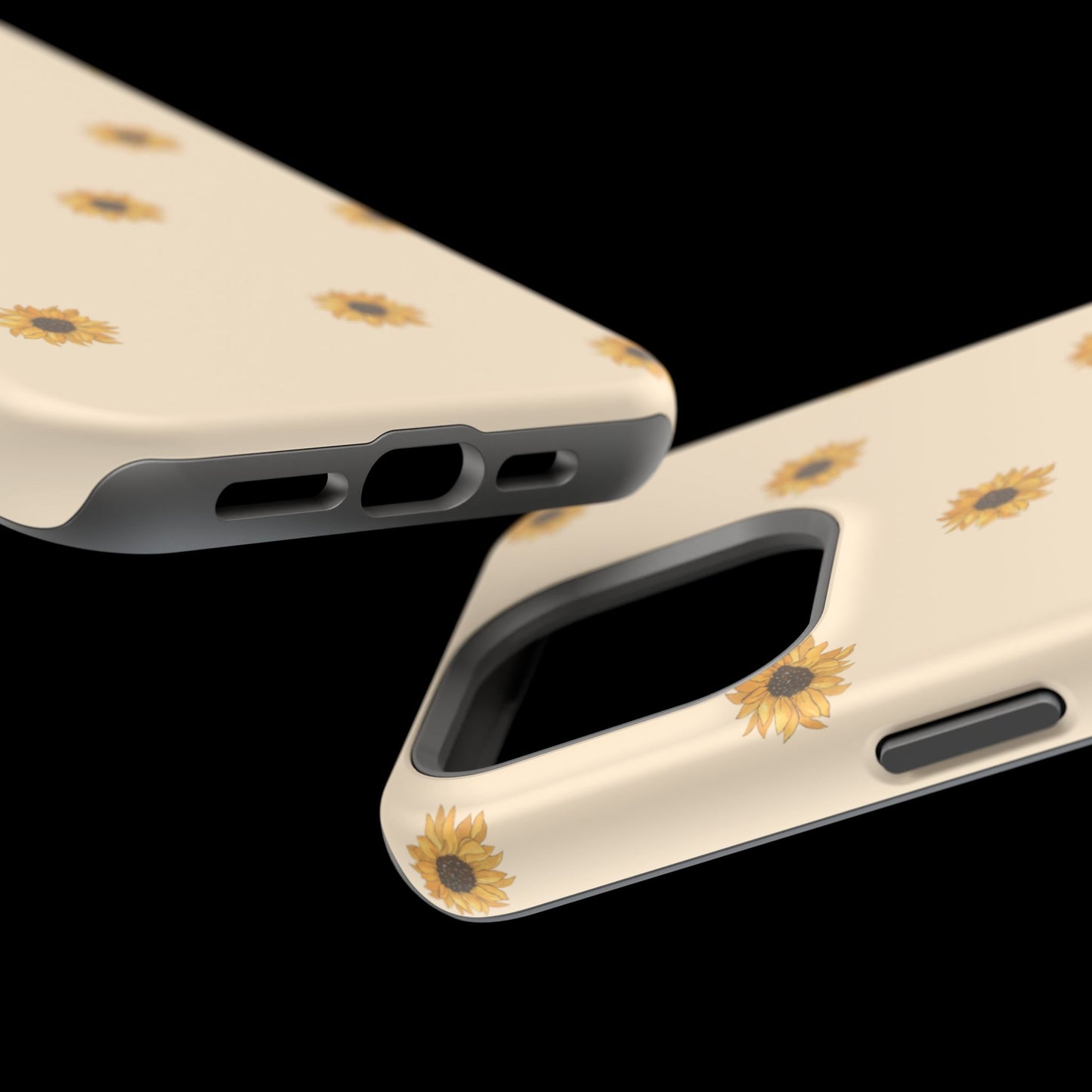 Sunflower Magnetic Tough Cases for Stylish Protection, Floral Phone Cases, Unique Gift for Her, Summer Vibes, Trendy Accessories,