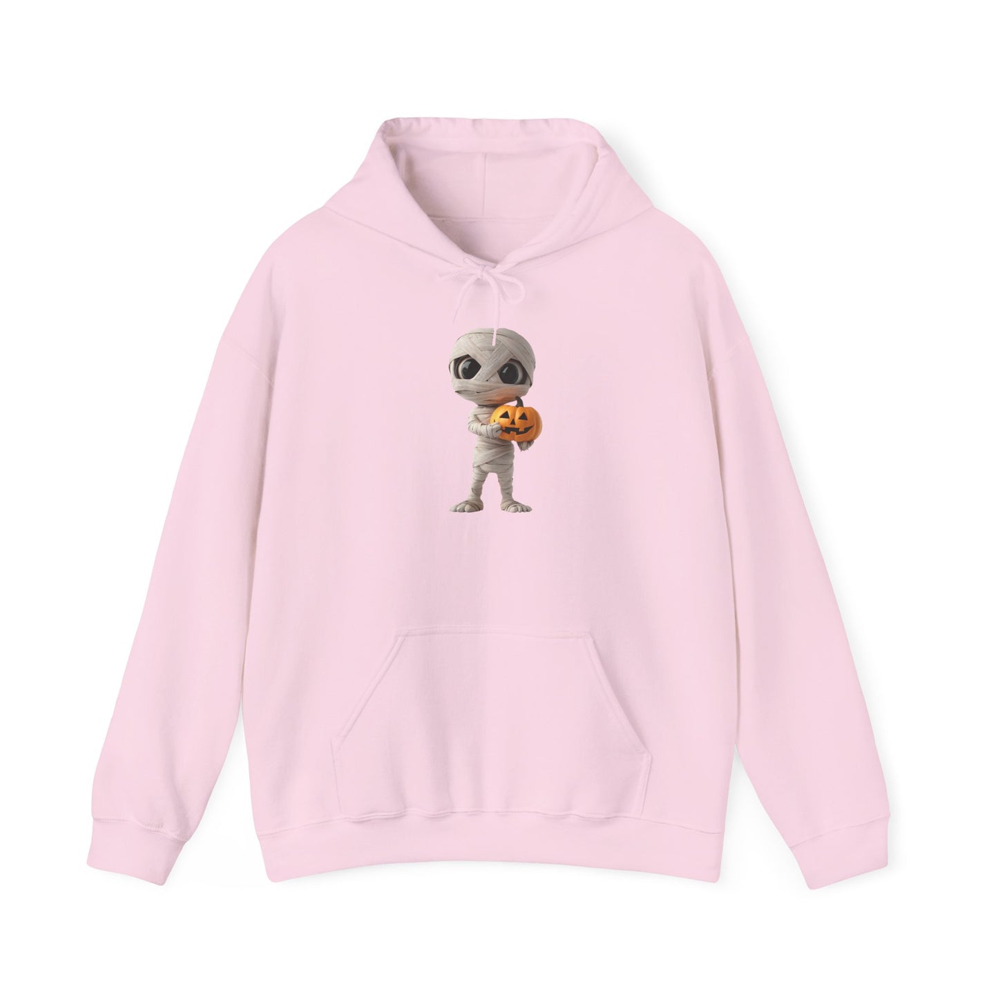Halloween Mummy Pumpkin Sweatshirt | Unisex Cozy Hoodie for Fall Celebrations, Customizable Gift, Trick or Treat Wear, All-Season Comfort