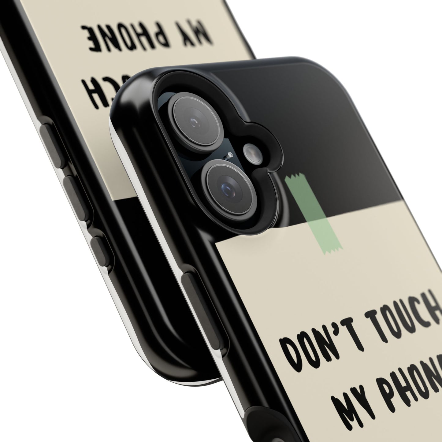 Funny Phone Case - Don't Touch My Phone Magnetic Tough Case