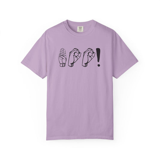 Boo! Unisex Hand Sign T-Shirt, Casual Wear, Gift for Friends, Birthday Gift, Cool Outfit, Fun Graphic Tee