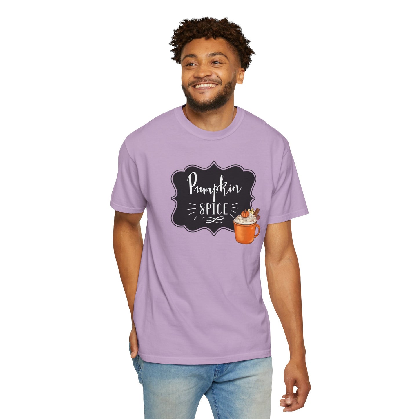 Pumpkin Spice Unisex T-Shirt | Cozy Autumn Tee, Fall Fashion, Holiday Gift, Halloween Shirt, Pumpkin Lovers Apparel
