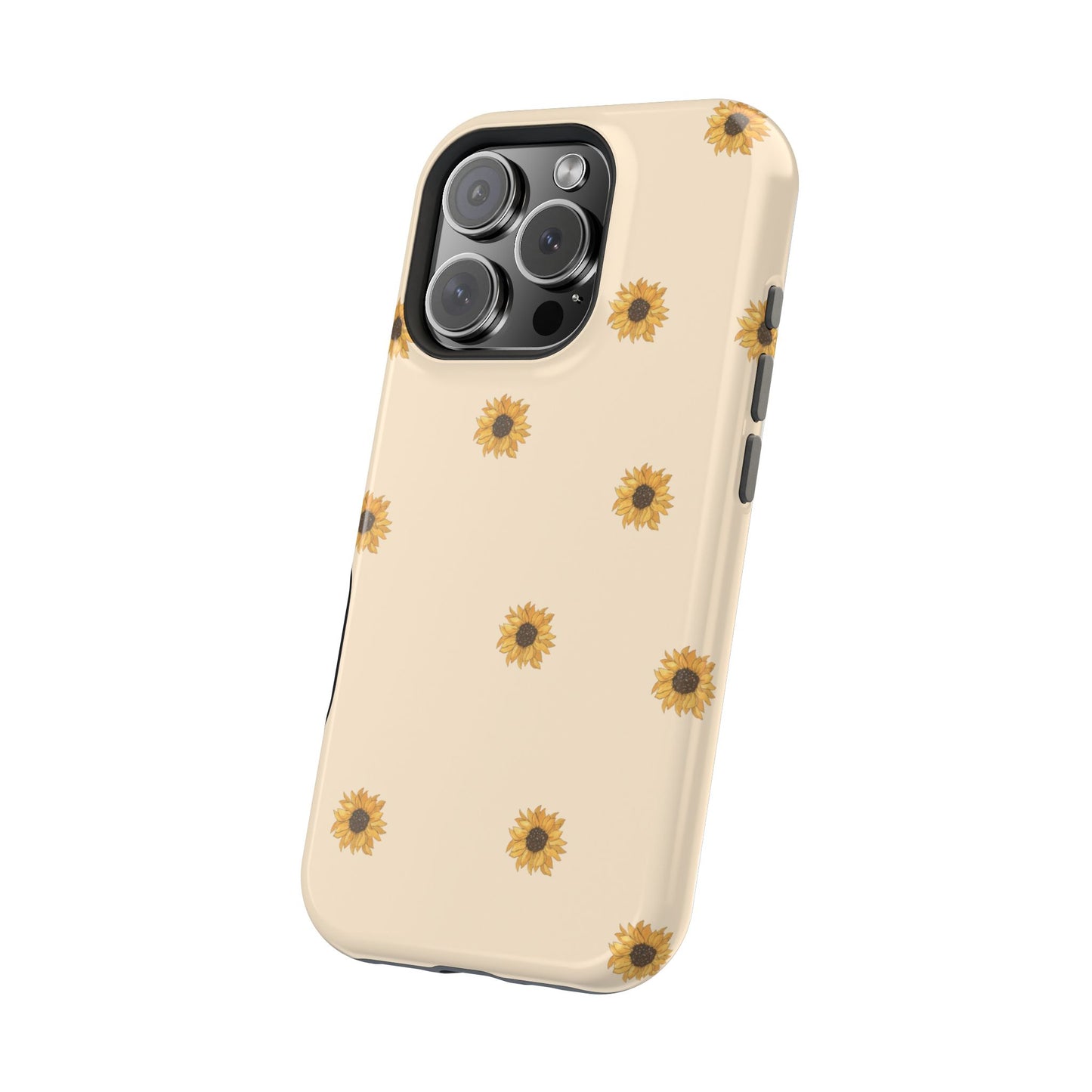 Sunflower Magnetic Tough Cases for Stylish Protection, Floral Phone Cases, Unique Gift for Her, Summer Vibes, Trendy Accessories,