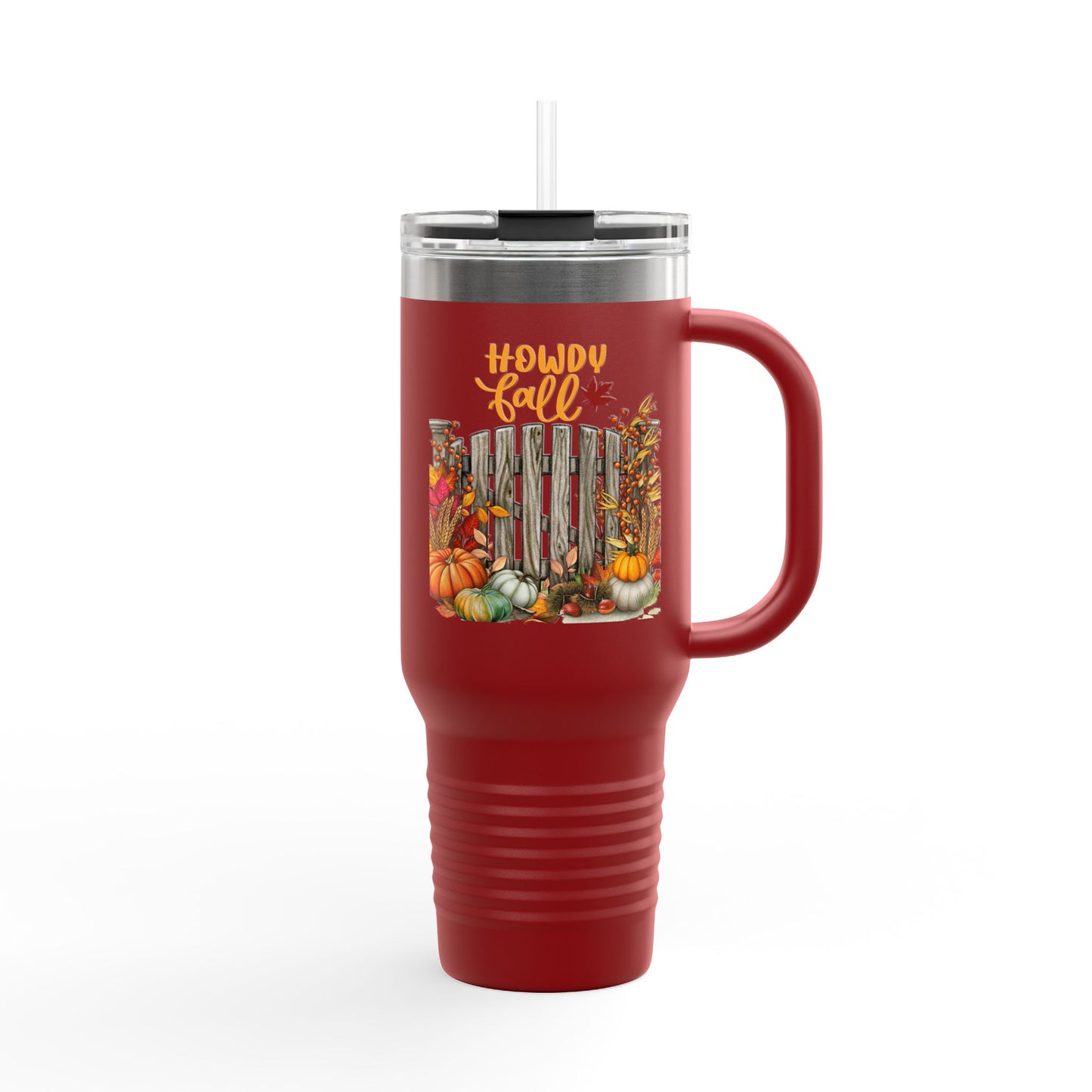 Fall-Themed Insulated Travel Mug, 40oz, Perfect for Autumn Adventures, Pumpkin Spice Lovers, and Seasonal Gifting, Great for Hot or [...]
