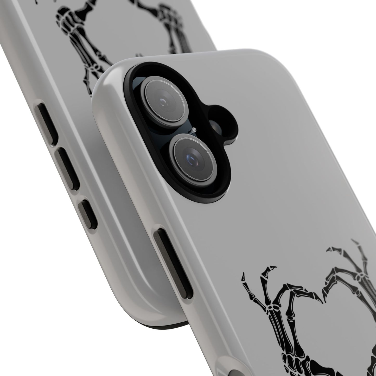 Stylish Phone Case with Skeleton Hand Heart Design, Unique Gift for Halloween, Gothic Aesthetic, Durable Mobile Cover, Trendy [...]