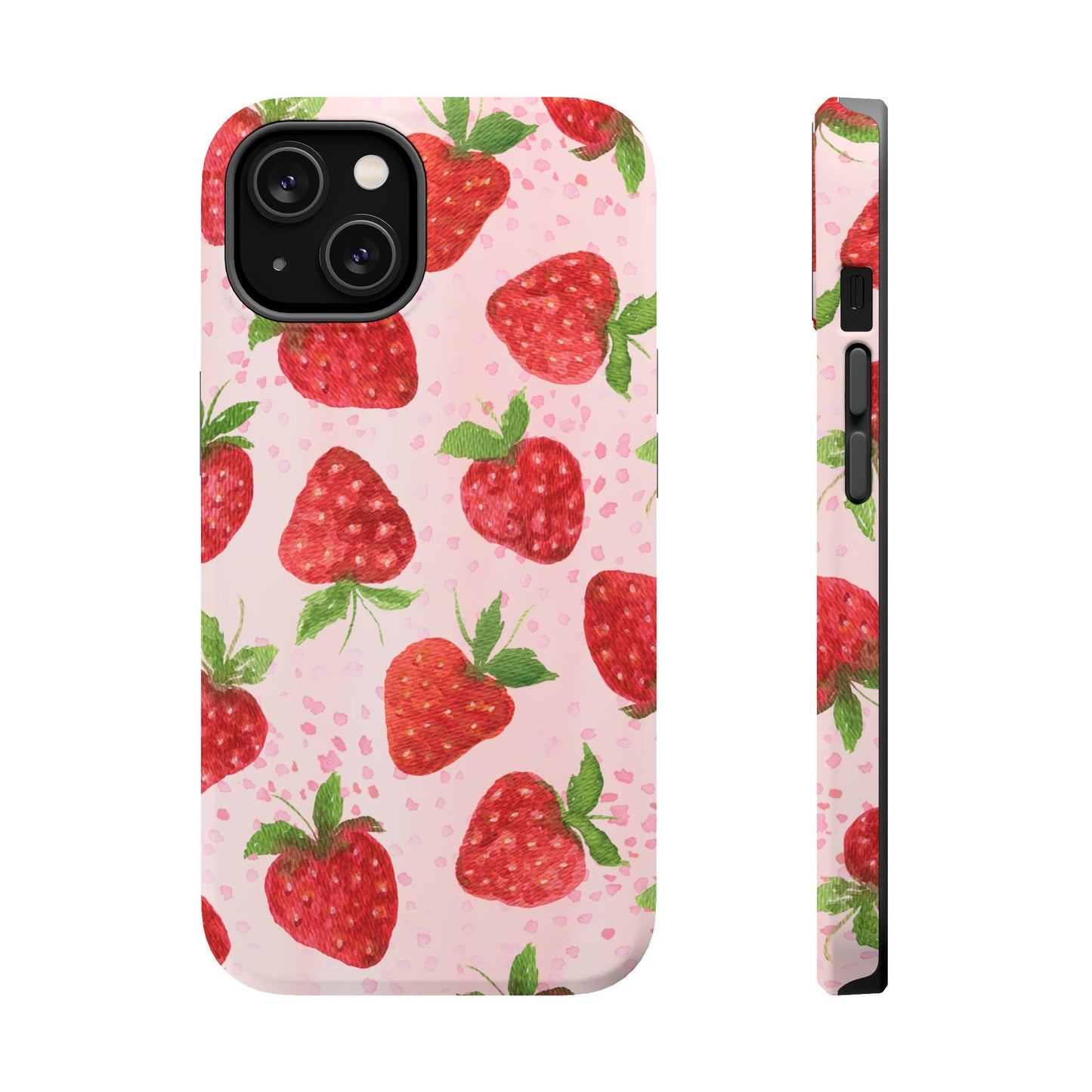 Strawberry Magnetic Phone Case - Durable & Stylish