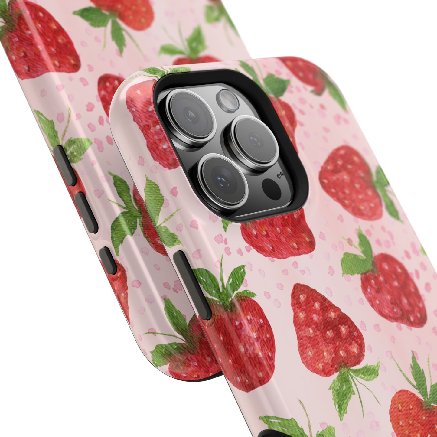 Strawberry Magnetic Phone Case - Durable & Stylish