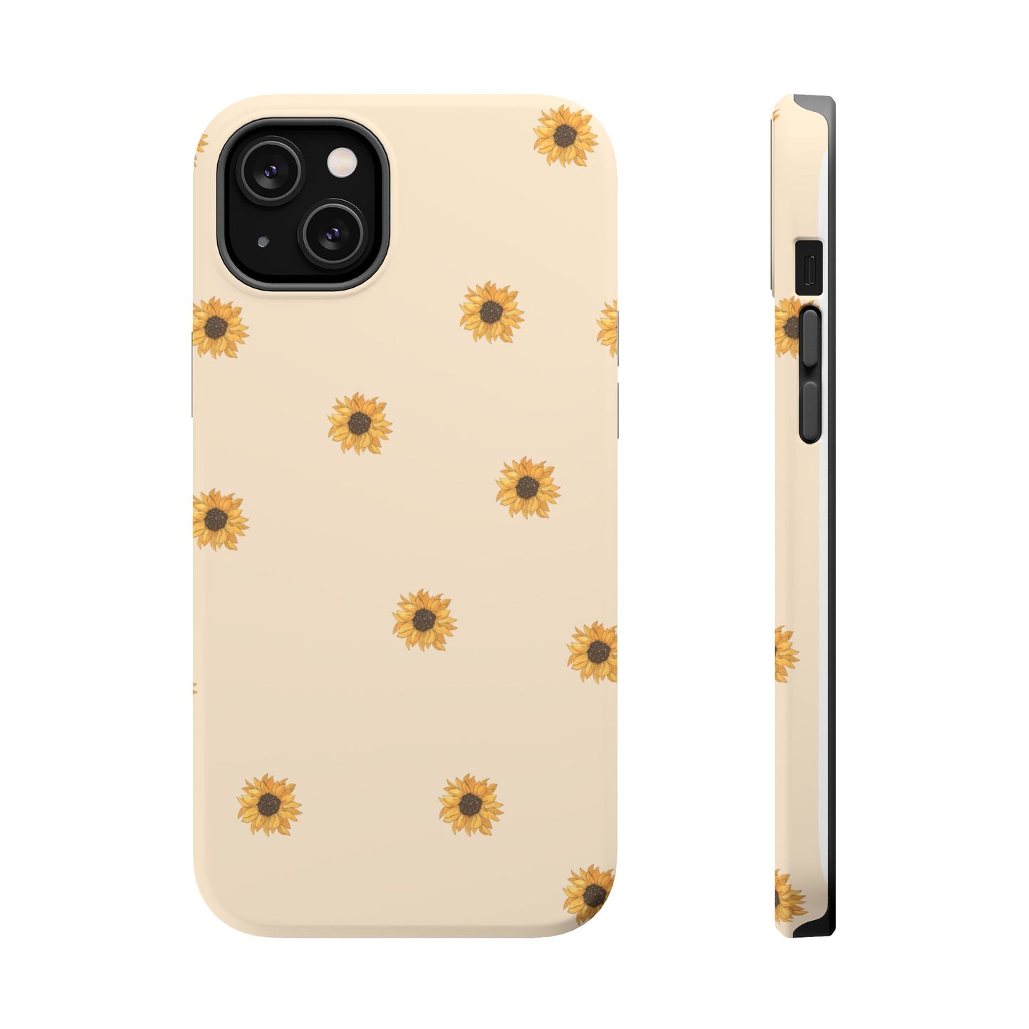 Sunflower Magnetic Tough Cases for Stylish Protection, Floral Phone Cases, Unique Gift for Her, Summer Vibes, Trendy Accessories,