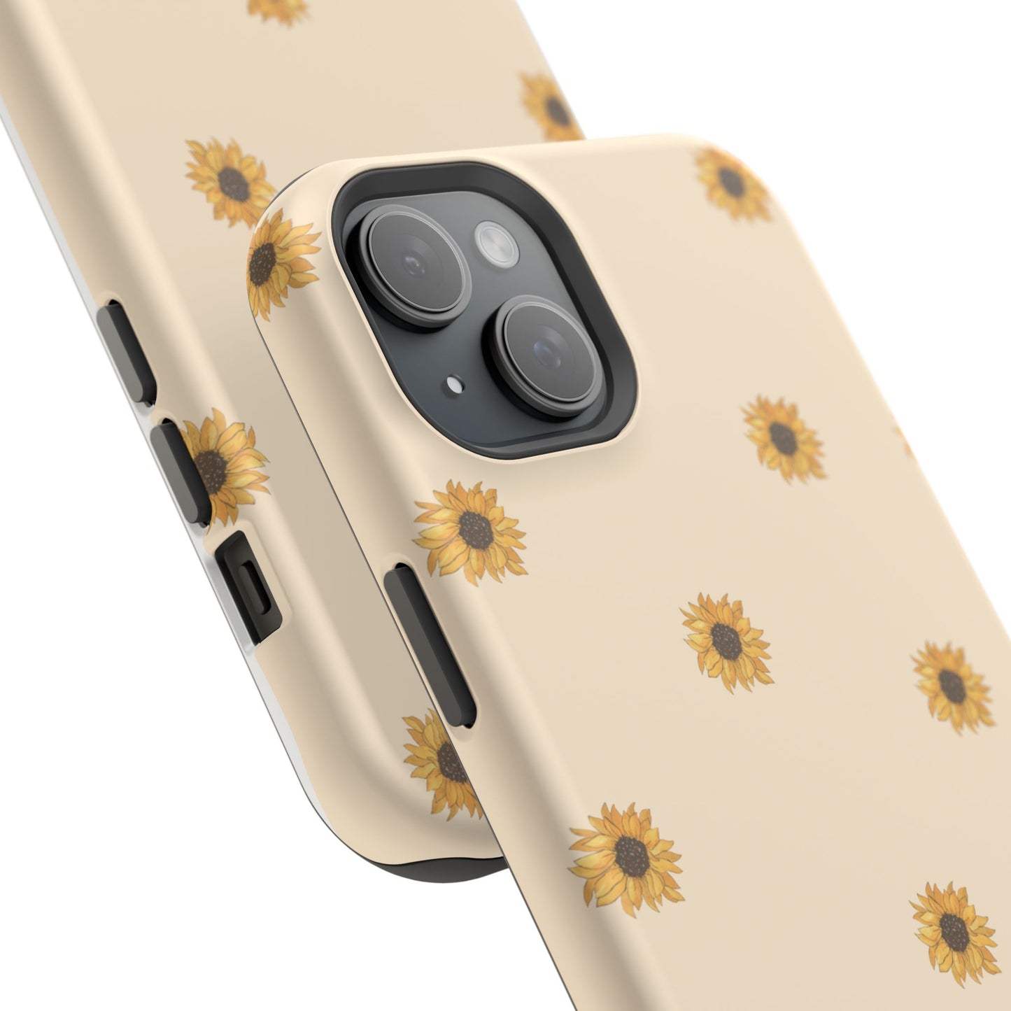 Sunflower Magnetic Tough Cases for Stylish Protection, Floral Phone Cases, Unique Gift for Her, Summer Vibes, Trendy Accessories,