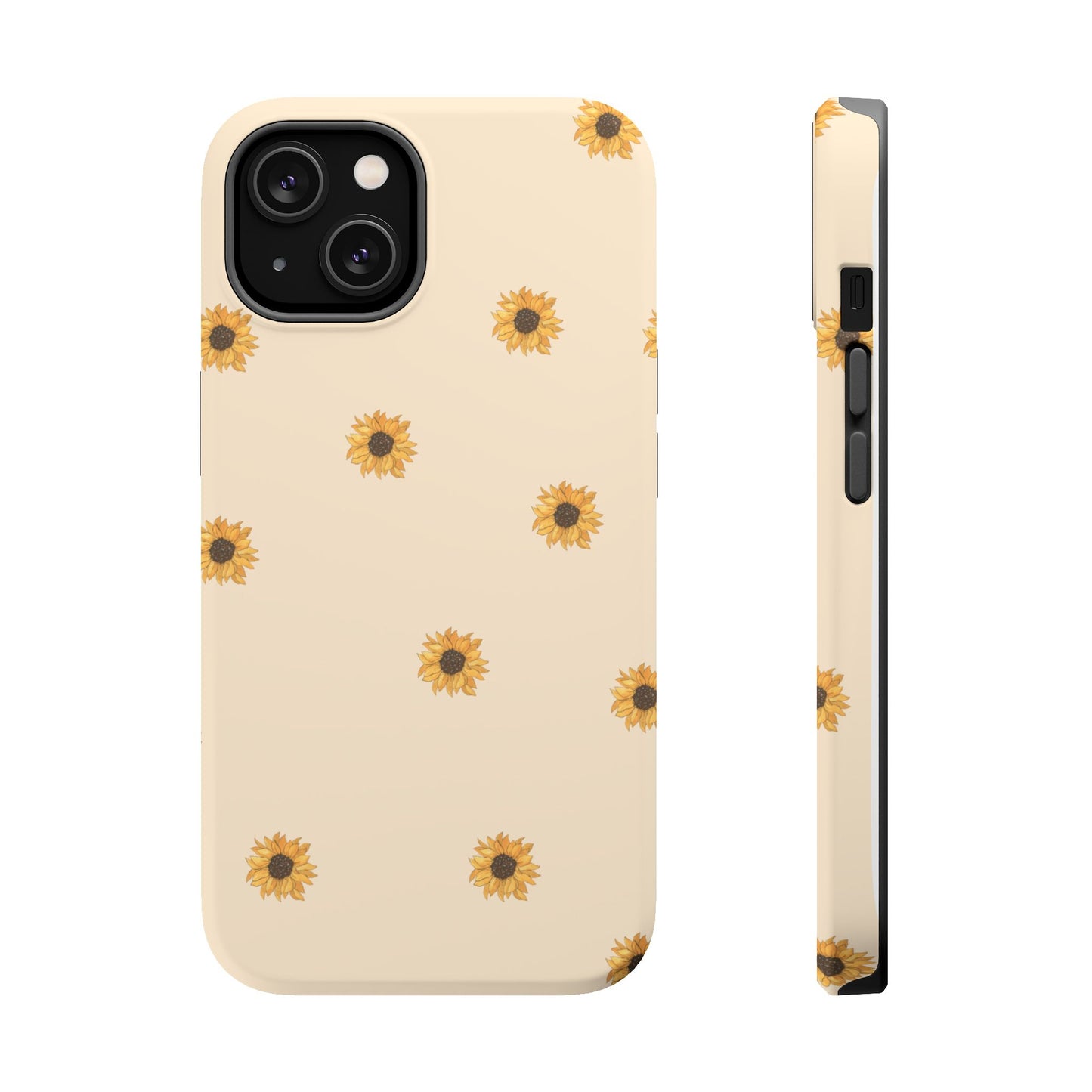 Sunflower Magnetic Tough Cases for Stylish Protection, Floral Phone Cases, Unique Gift for Her, Summer Vibes, Trendy Accessories,