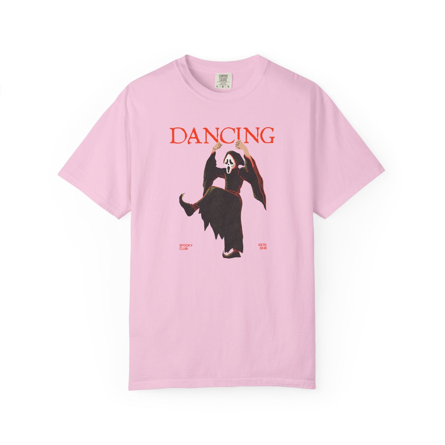 Dancing Grim Reaper T-Shirt, Unisex Halloween Shirt, Funny Graphic Tee, Spooky Dance Top, Unique Gift for Horror Lovers