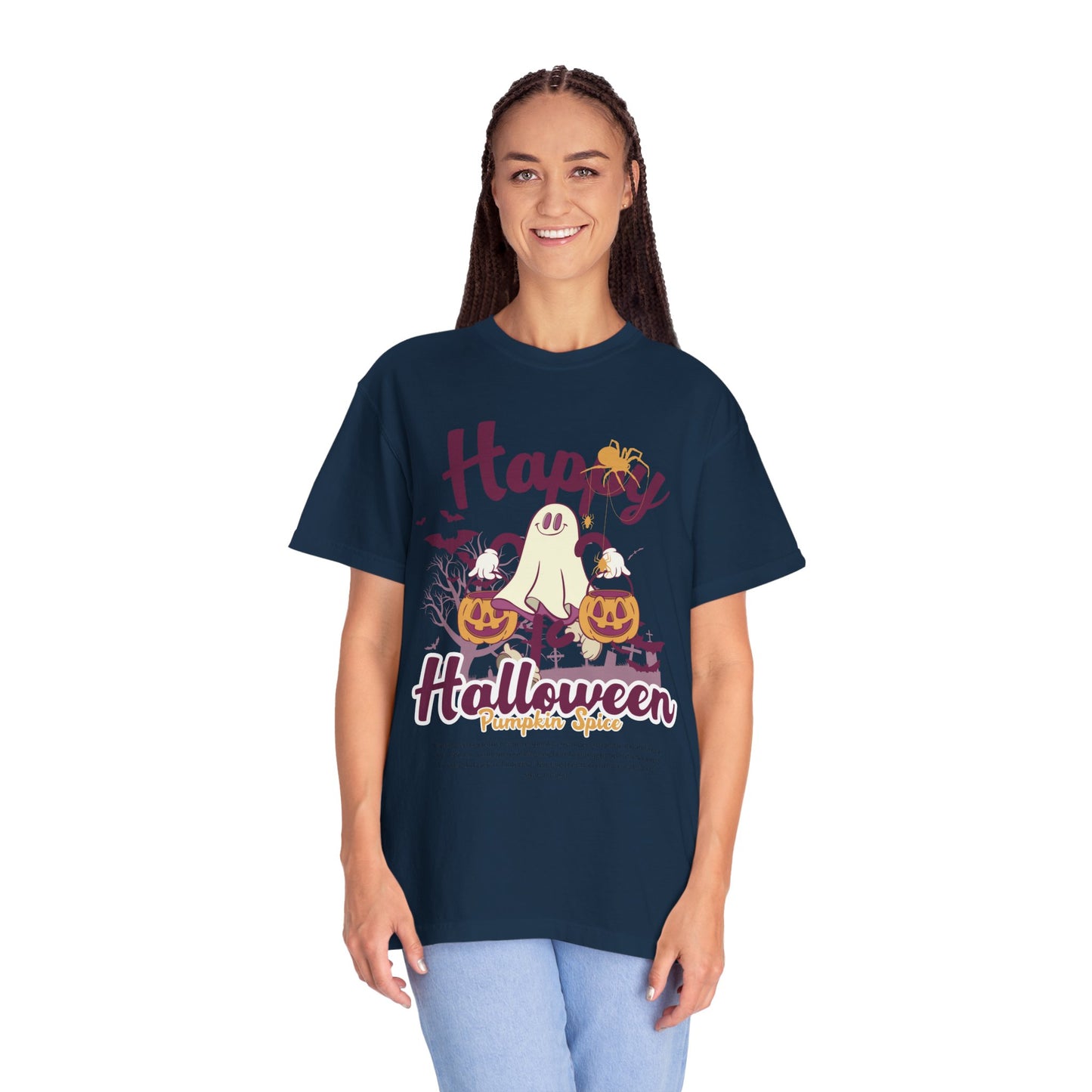 Halloween Themed Unisex T-Shirt, Perfect for Fall Celebrations, Trick-or-Treat, Halloween Party Wear, Cozy Autumn Vibes, Gift Idea