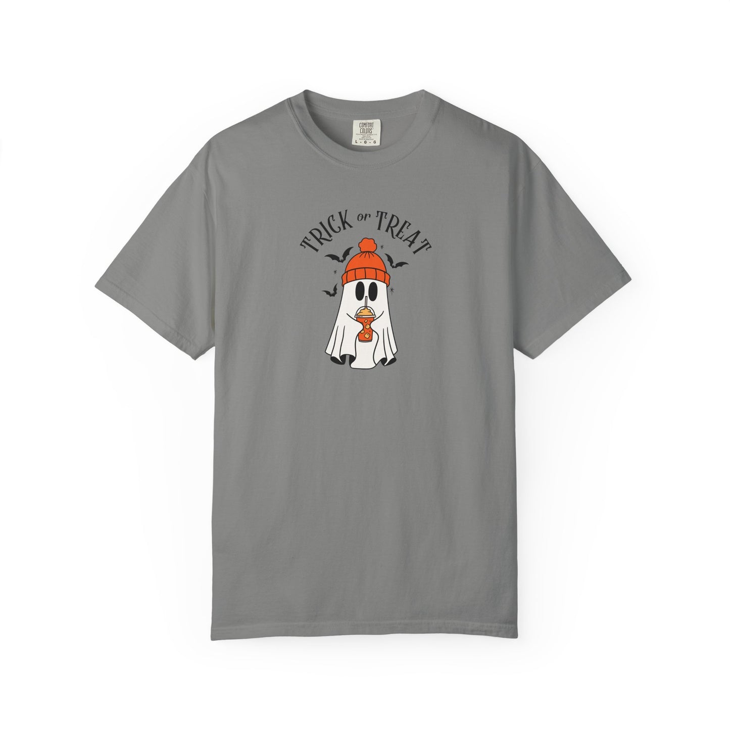 Cute Halloween Ghost T-Shirt, Unisex Halloween Tee, Trick or Treat Shirt, Halloween Gift, Fall Fashion