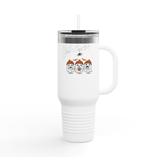 The Three Ghostateers Insulated Travel Mug, 40oz