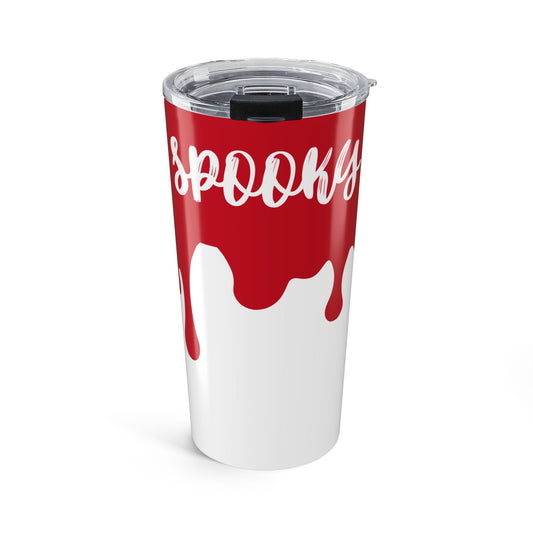 Spooky Tumbler 20oz | Halloween Travel Mug, Personalized Gift, Coffee Cup, Stainless Steel, Trick or Treat Drinkware