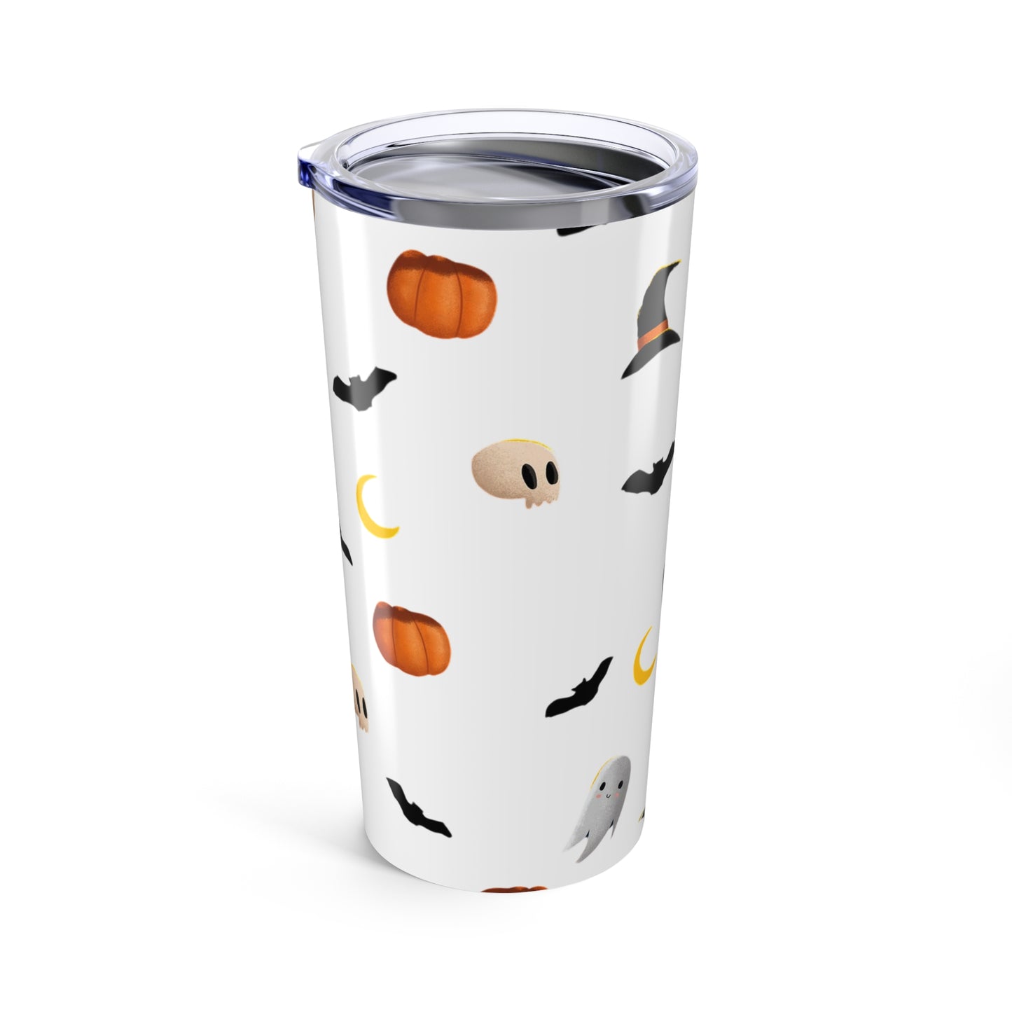 Halloween Themed Tumbler 20oz, Ghosts and Pumpkins Insulated Cup, Spooky Drinkware for Fall, Perfect Gift for Halloween Lovers, [...]