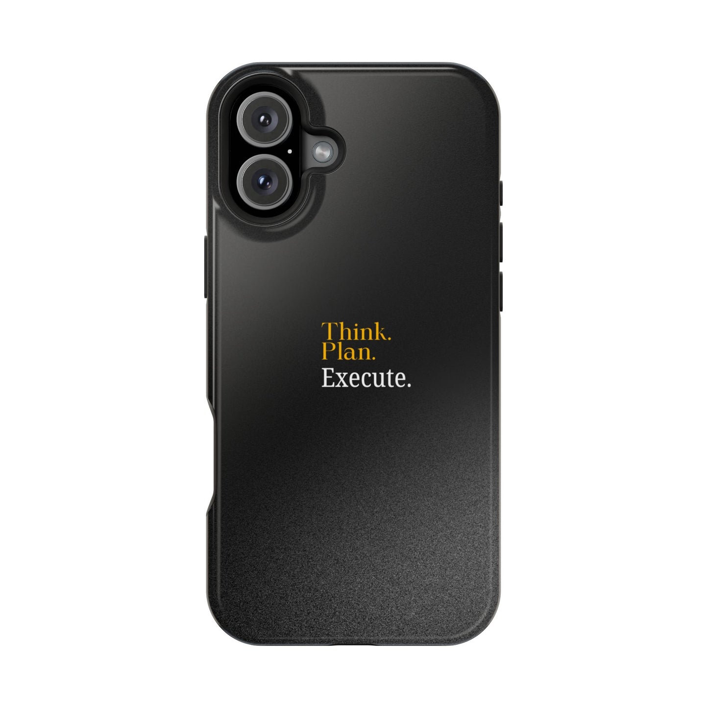 Motivational Magnetic Phone Case - Think. Plan. Execute.