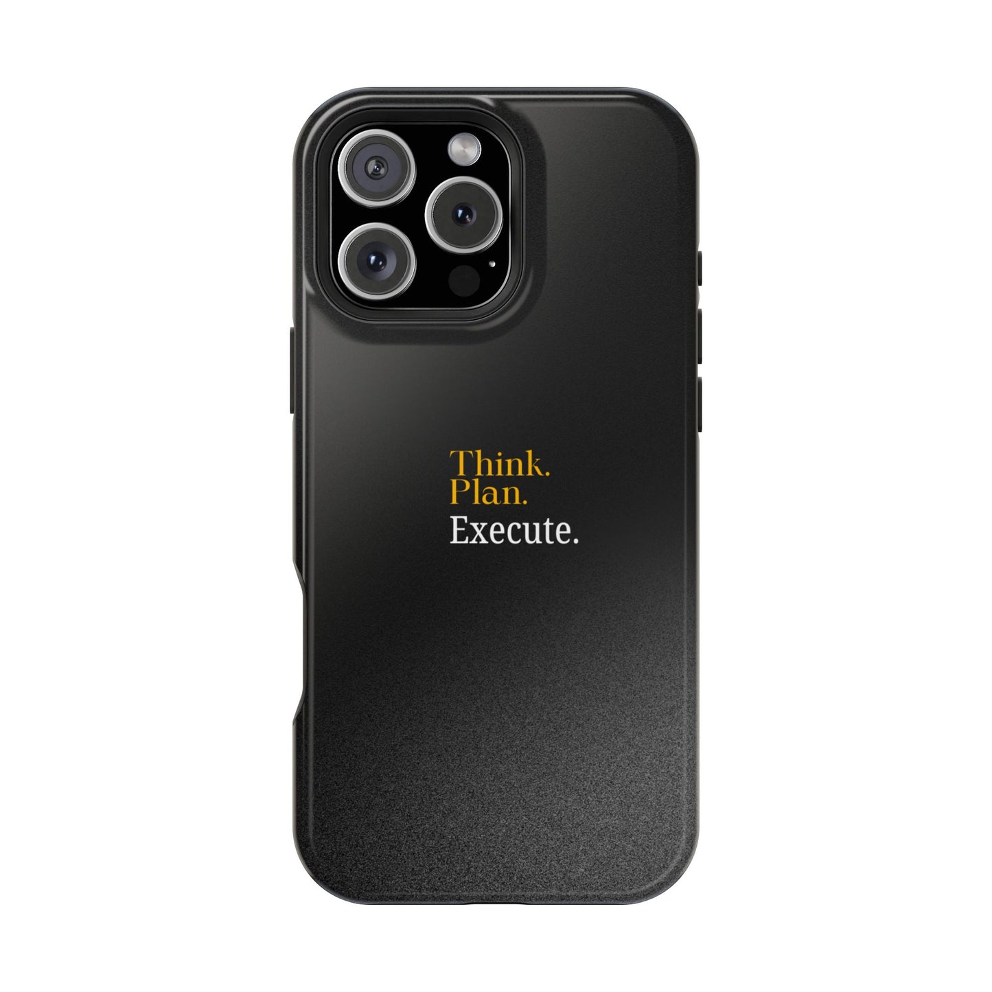 Inspirational Magnetic Tough Case - Think. Plan. Execute.