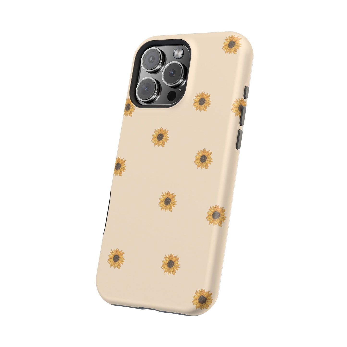 Sunflower Magnetic Tough Cases for Stylish Protection, Floral Phone Cases, Unique Gift for Her, Summer Vibes, Trendy Accessories,