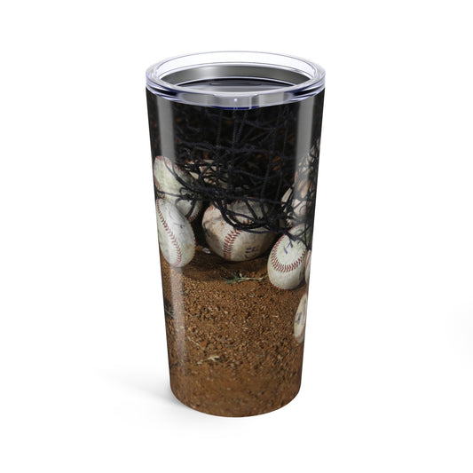 Baseball Tumbler 20oz - Perfect for Sports Fans, Game Day, Gifts, Travel, Hydration