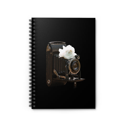 Vintage Camera Spiral Notebook - Perfect for Journaling, School, Photography Lovers, Gifts, Office Decor